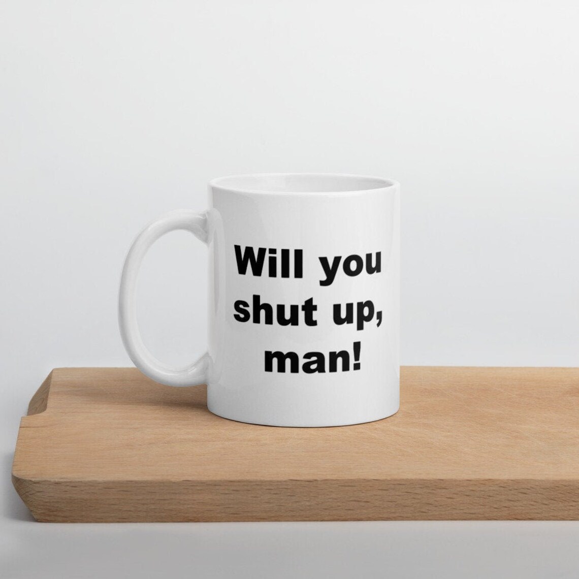 Tu vas faire taire lhomme  Joe Biden Mug Shut Up Man Mug image 0