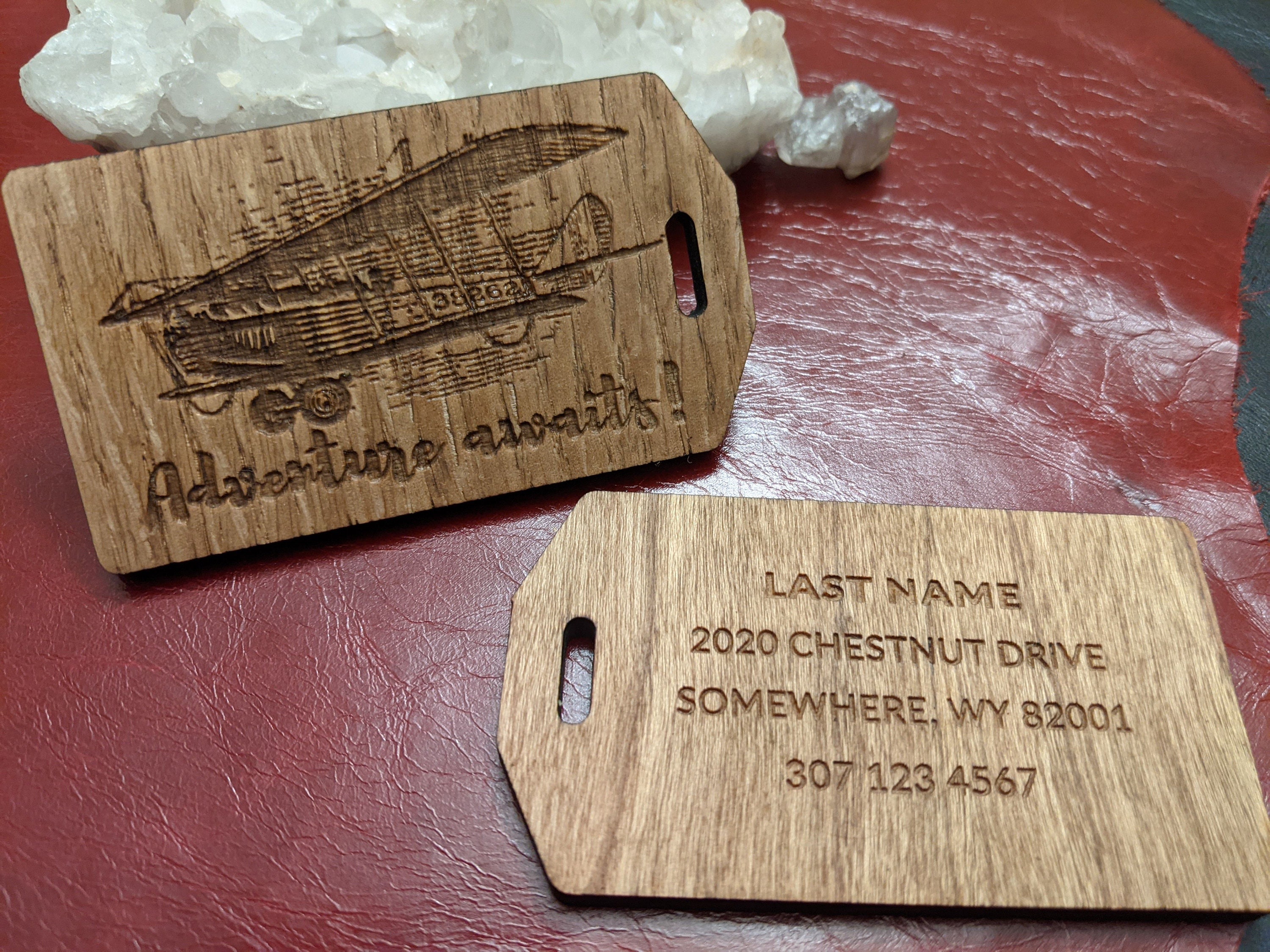 Custom Personalized Luggage Tag Engraved Luggage Tags Custom Etsy