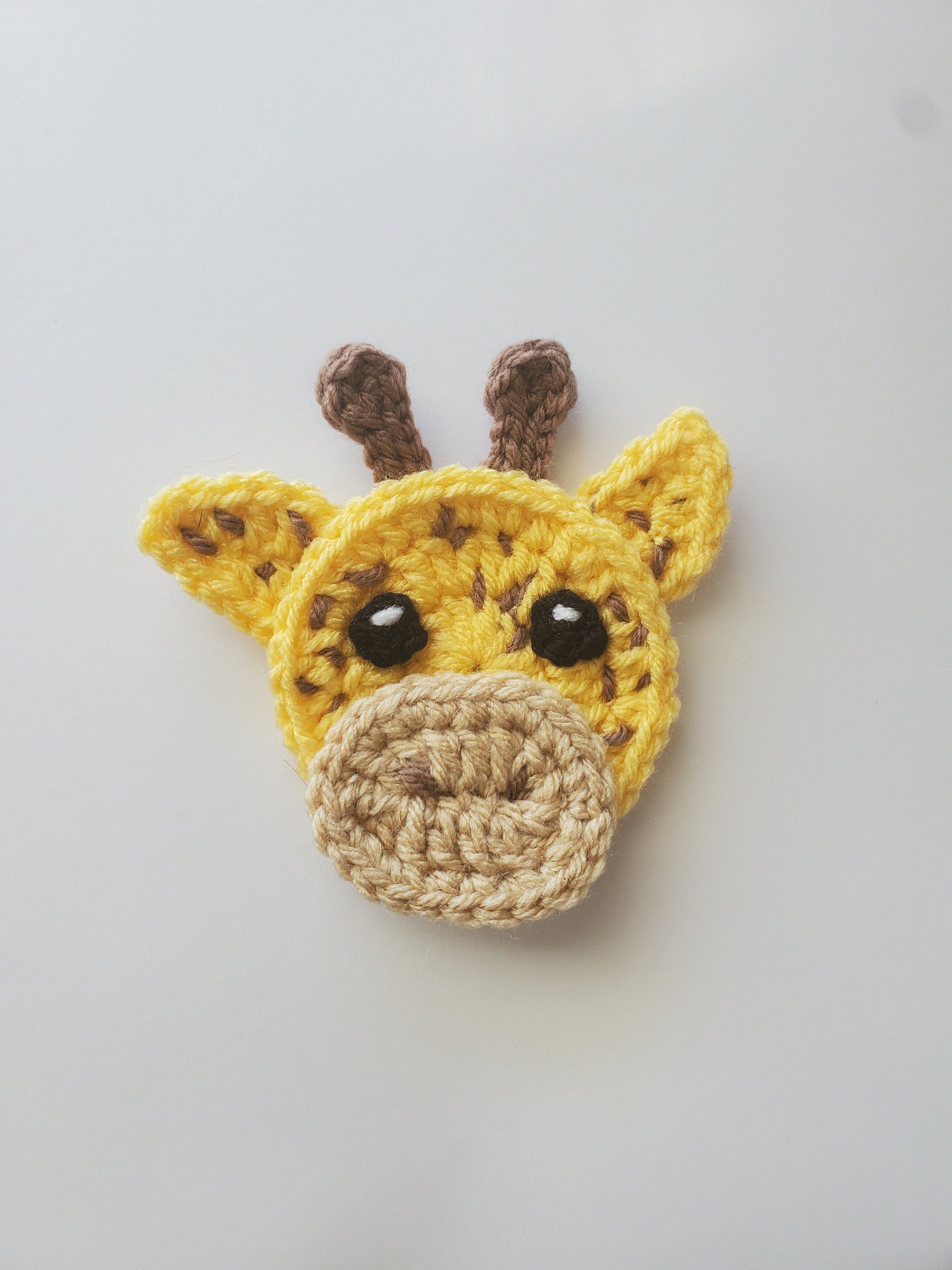 CROCHET Giraffe Applique PATTERN ONLY Etsy