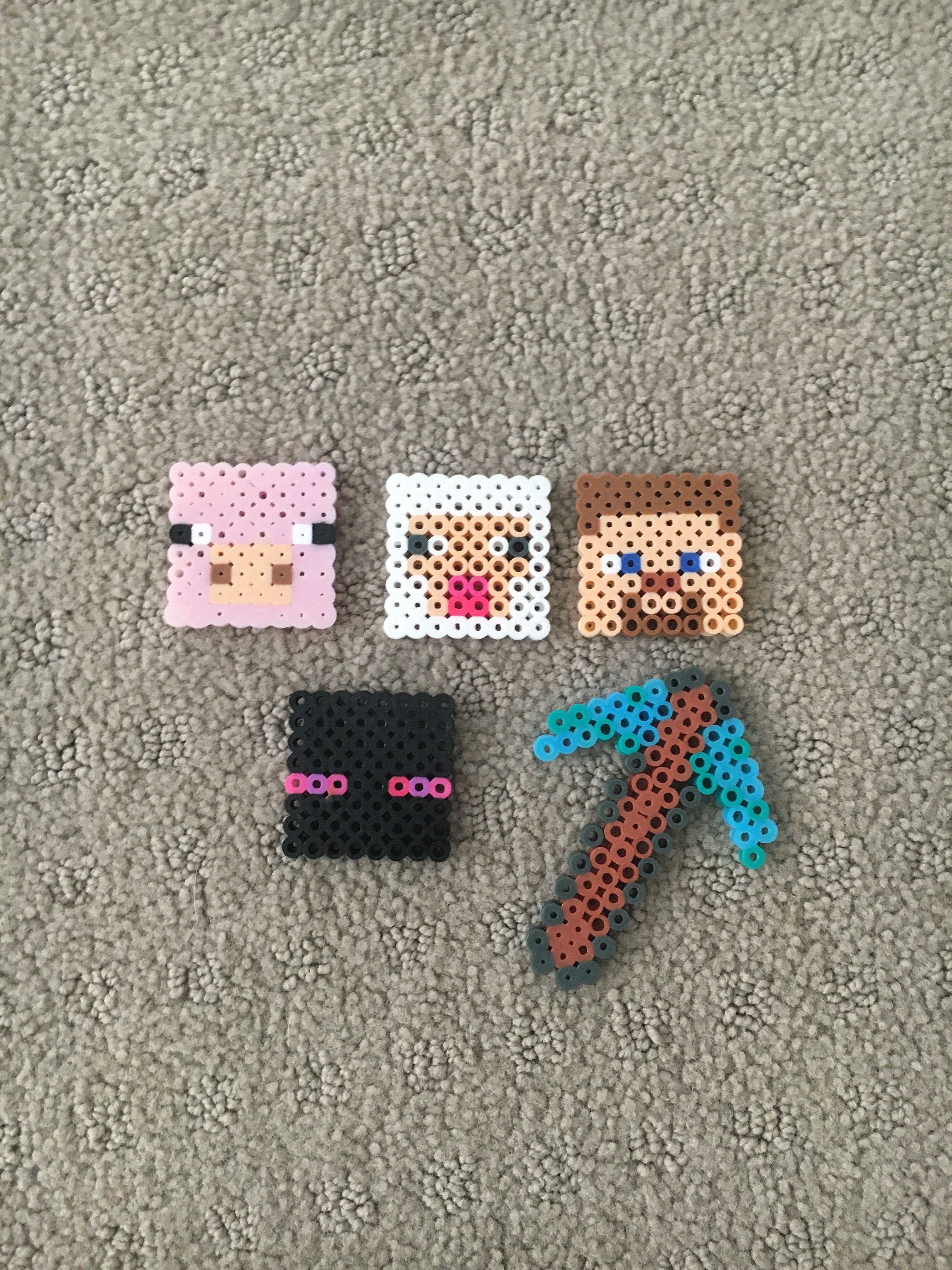 Minecraft pack fuse bead art Etsy