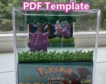 PDF | Opening Fight Scene | FireRed/LeafGreen 3D Diorama Cube