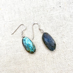 Labradorite Earrings