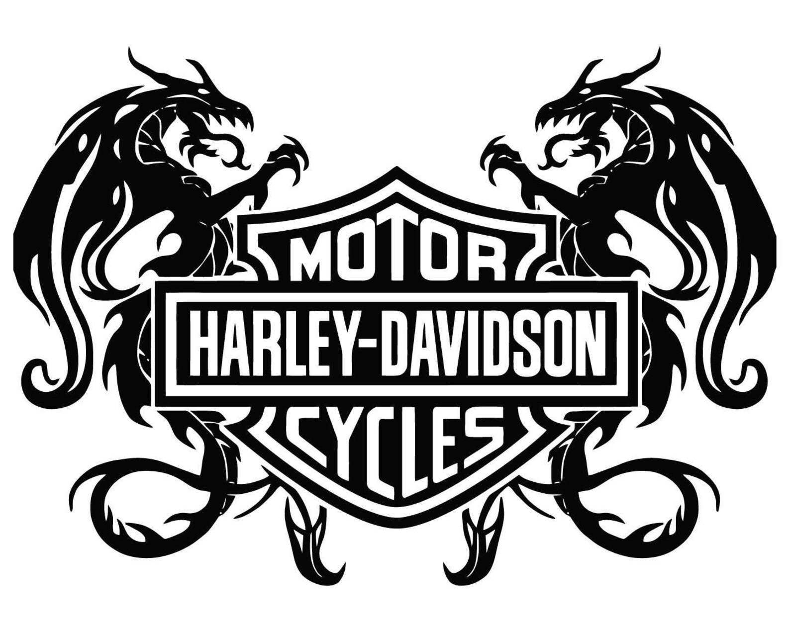 small harley davidson decals