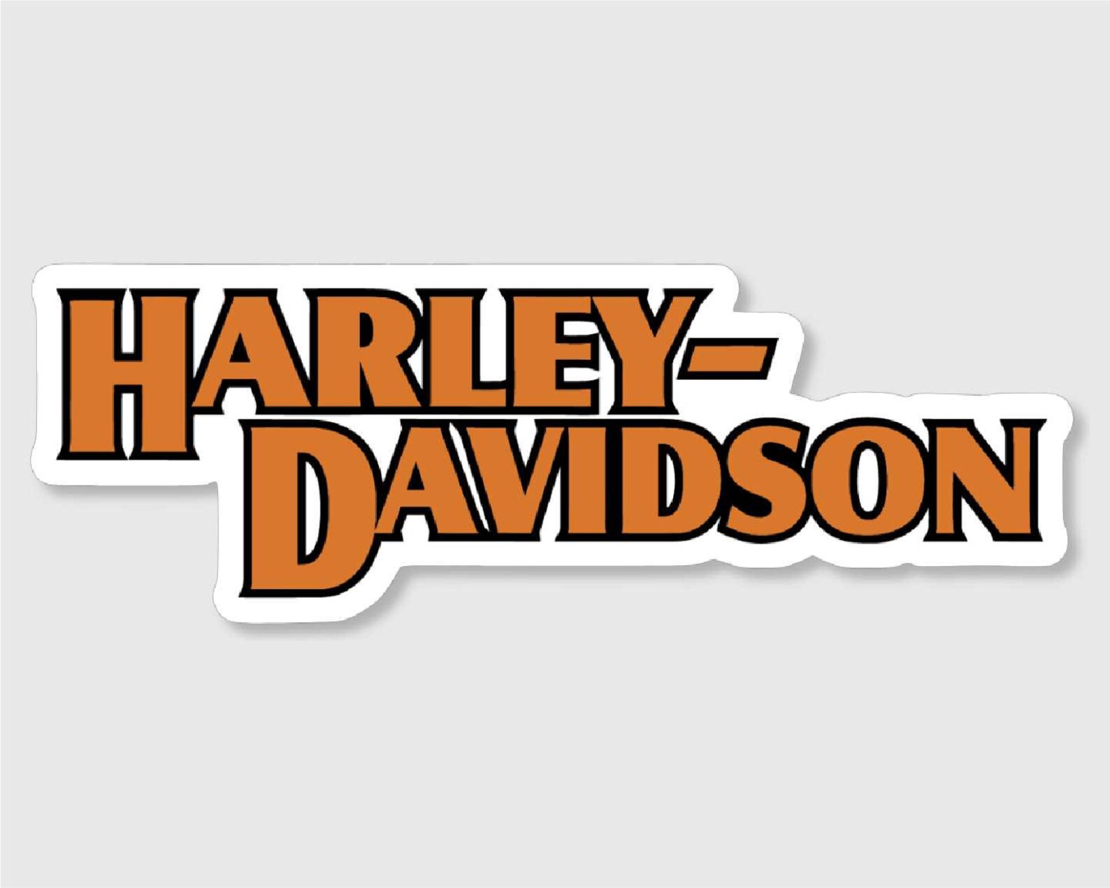 small harley davidson stickers
