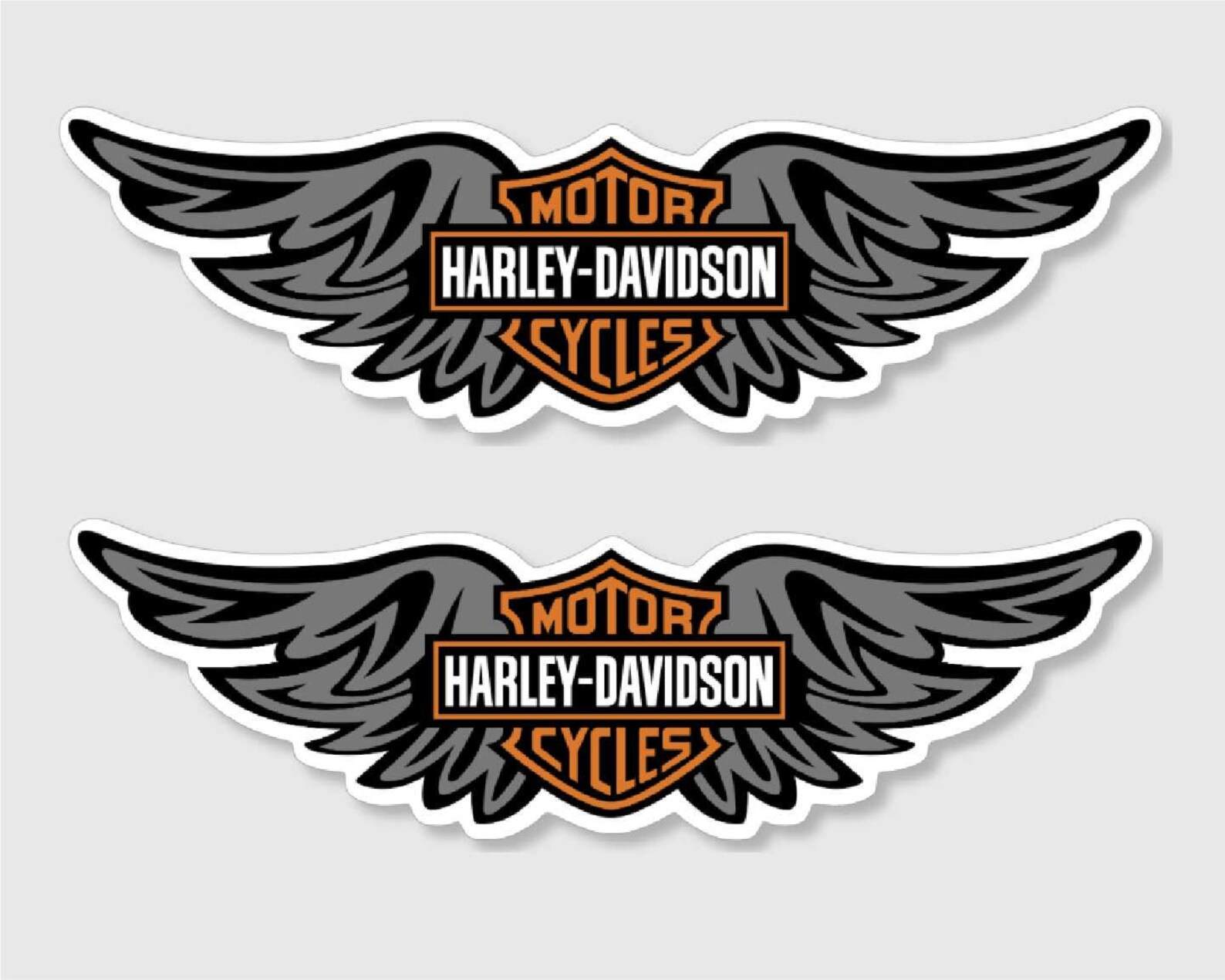 Harley Davidson Motorcycles Vinyl Decal 9 Vinyl Sticker Etsy