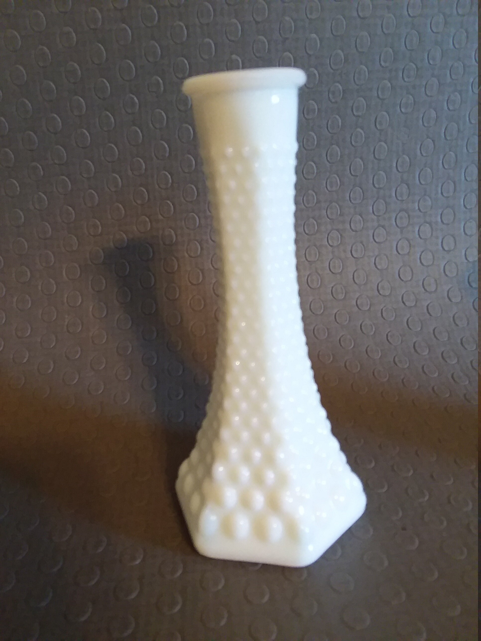 E.O. Brody White Milk Glass Bud Vase 175 Etsy