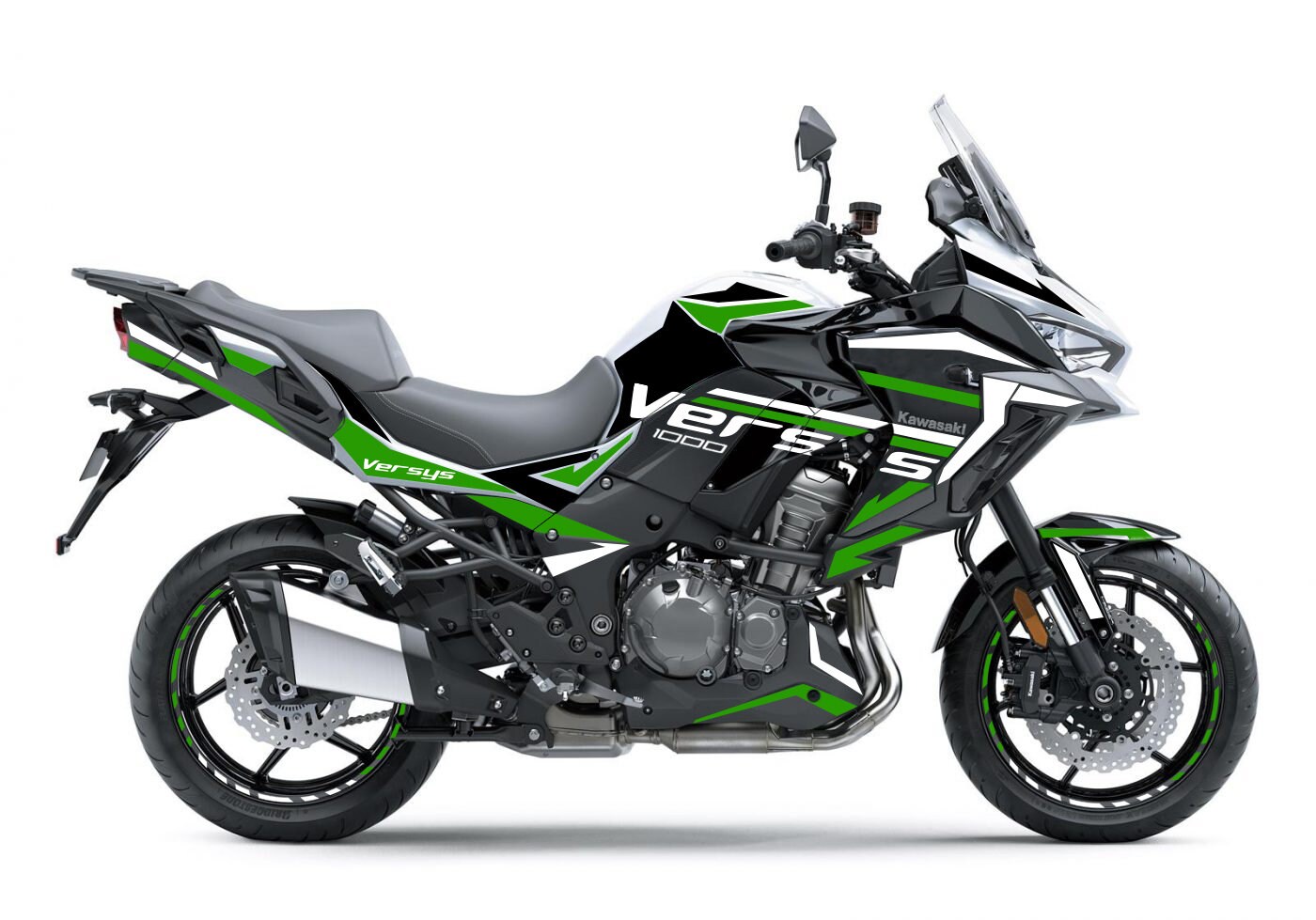 Full Graphic Vinyl Decals for Kawasaki Versys 1000 Graphic kit Etsy