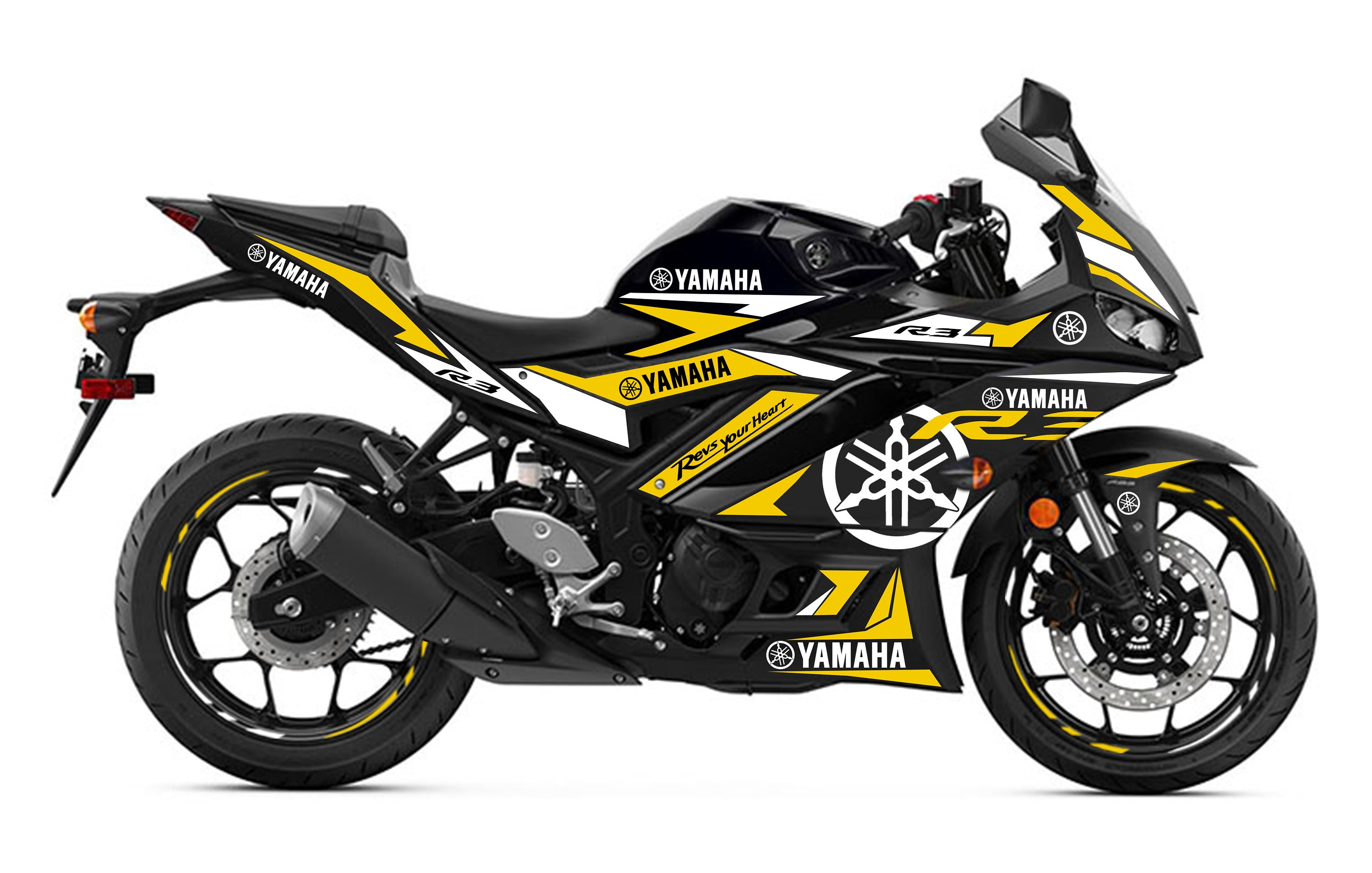 yamaha r3 custom
