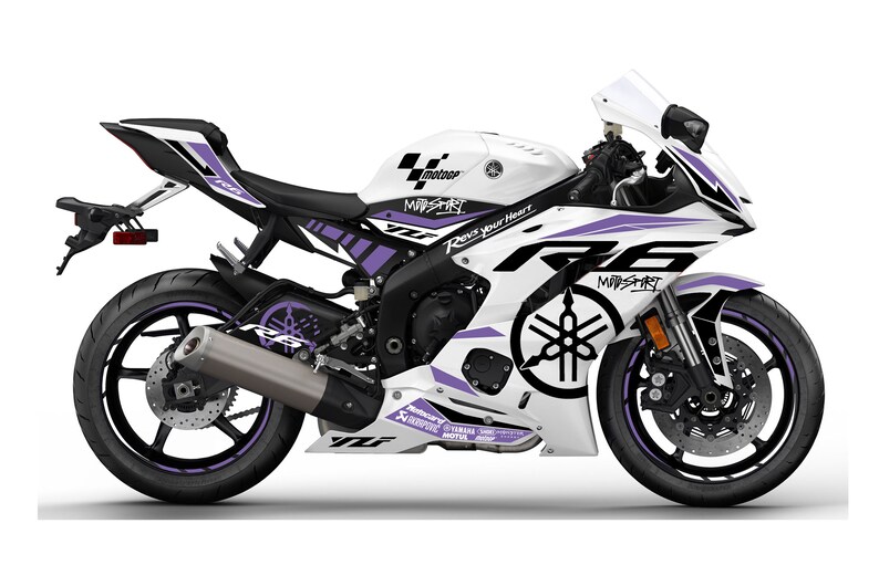 Full Graphic Vinyl Decals for Yamaha R6 2017-2020 Graphic Kit - Etsy
