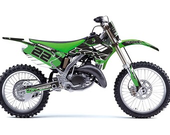 Wfrspavey ZWFC001-72 Personalizzato 3M Decalcomanie per moto Adesivi Grafica grafica Decalcomania Compatibile con K*T*M Exc XCW 125 150 200 250 300 350 450 450 500 2017 2018 2019 hnyxs