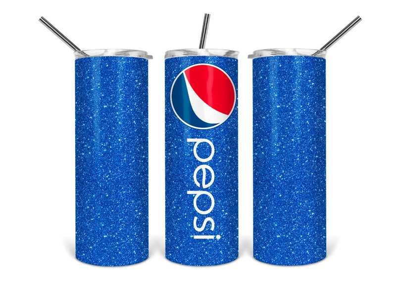 Download Glitter Pepsi Skinny Tumbler wrap template BUNDLE | Etsy