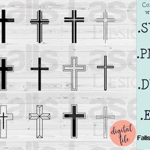 KREUZ - Kreuz Jesu, Für Laser, Gravieren, Glowforge, Vinyl, .svg, .png, .dfx, .eps, Kreuz, kreuz, gekreuzigt, Lent, Kreuze, Kreuz design