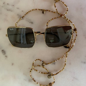 Beaded Eyeglass Chain, Sunglasses Chain, Mask Chain, Beaded Lanyard, glasses Strap, Glasses Chain, Sunglasses Necklace, Reading Glasses