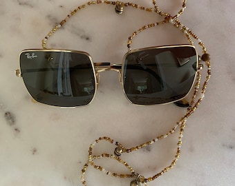Beaded Eyeglass Chain, Sunglasses Chain, Mask Chain, Beaded Lanyard, glasses Strap, Glasses Chain, Sunglasses Necklace, Reading Glasses