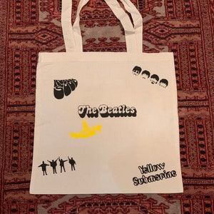 The Beatles, Abbey Road, Yellow Submarine, Paul McCartney, John Lennon, Beatles Bag , Beatle fashion, Beatles Design