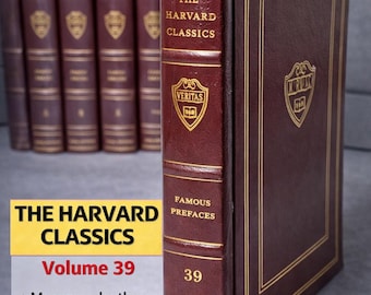 Harvard Classics, Millennium ed, Vol 39, Moroccan leather, Famous Prefaces, Easton Press