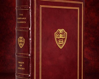 Harvard Classics, Millennium ed, Vol 11, leather, Origin of Species (Darwin), Easton Press