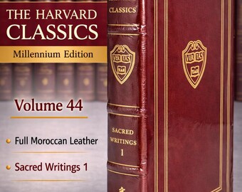 Harvard Classics, Millennium ed, Vol 44, Moroccan leather, Sacred Writings 1, Easton Press