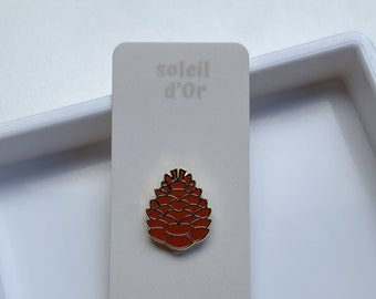 Pinecone Hard Enamel Pin