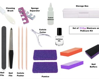 Mani Pedi Kit Etsy