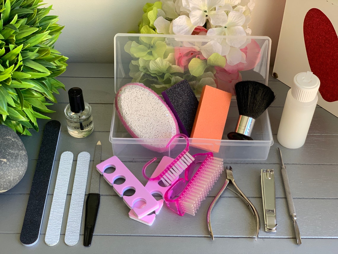 Ultimate Nail Care Kit Manicure Kit Pedicure Kit Mani Etsy