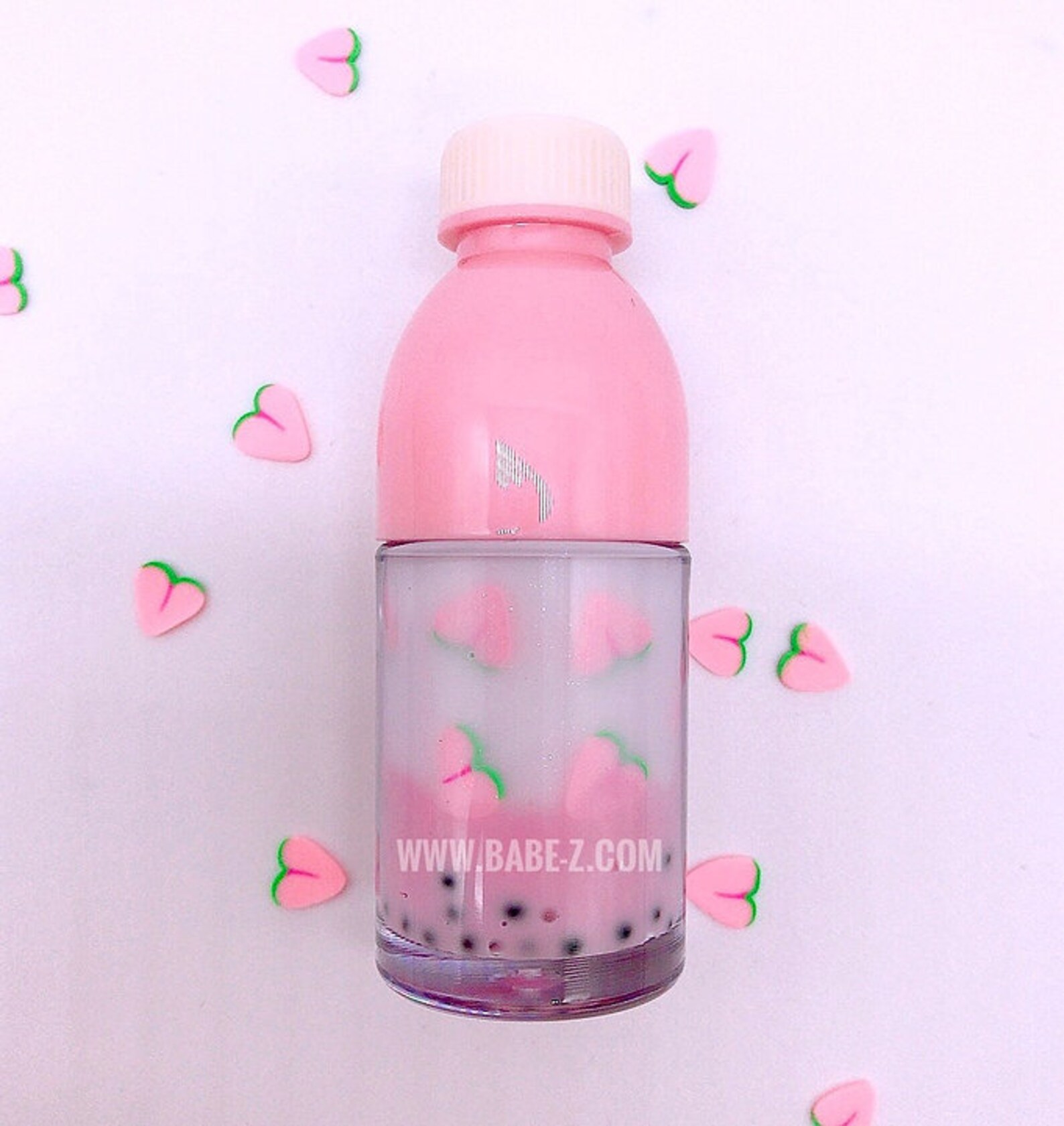 Peaches Boba Lip Gloss Kawaii Drink Lip Gloss Bundle Etsy