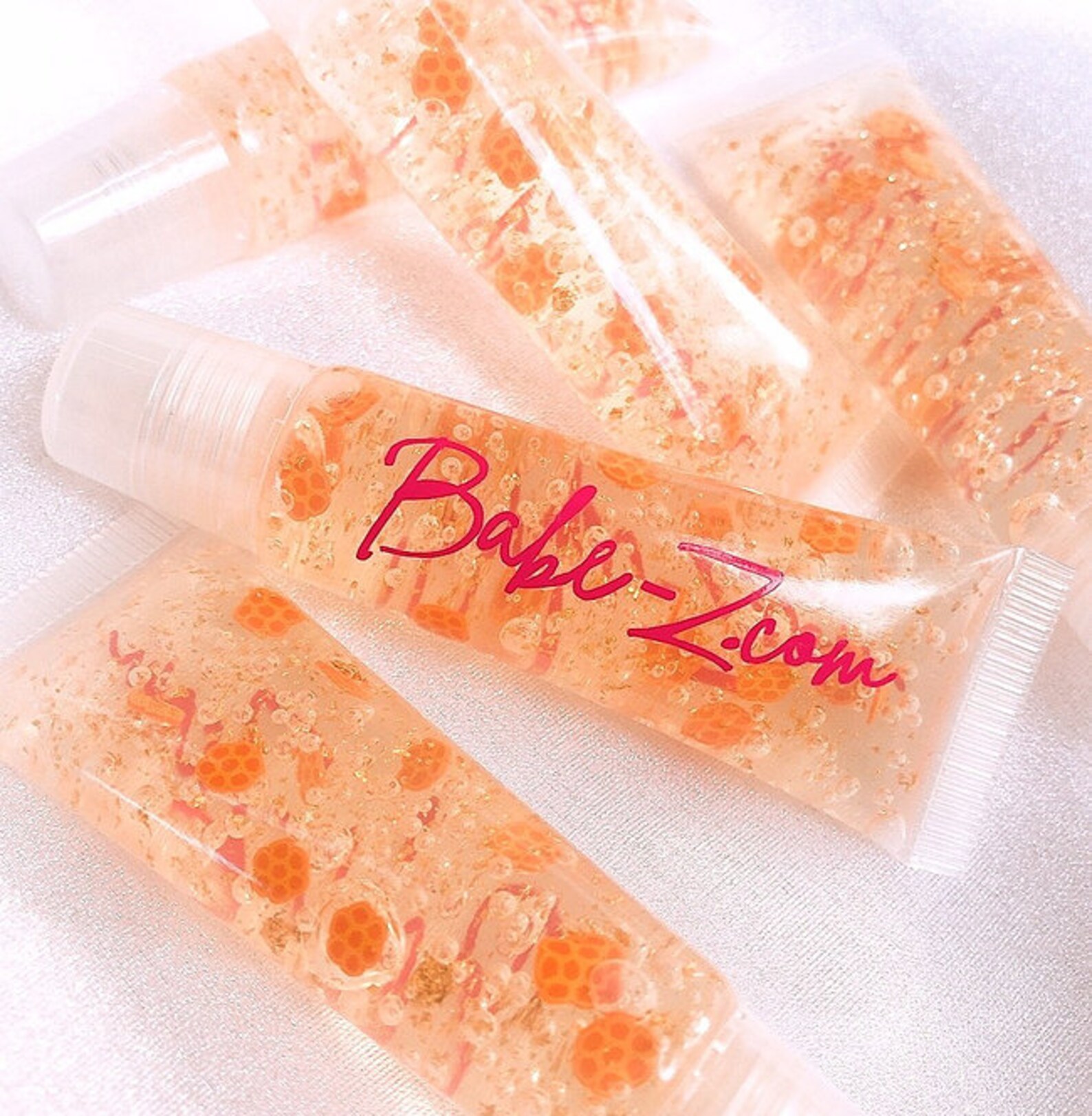 With 24K Gold Flake Lip Gloss Gold Flake Lip Jelly Etsy