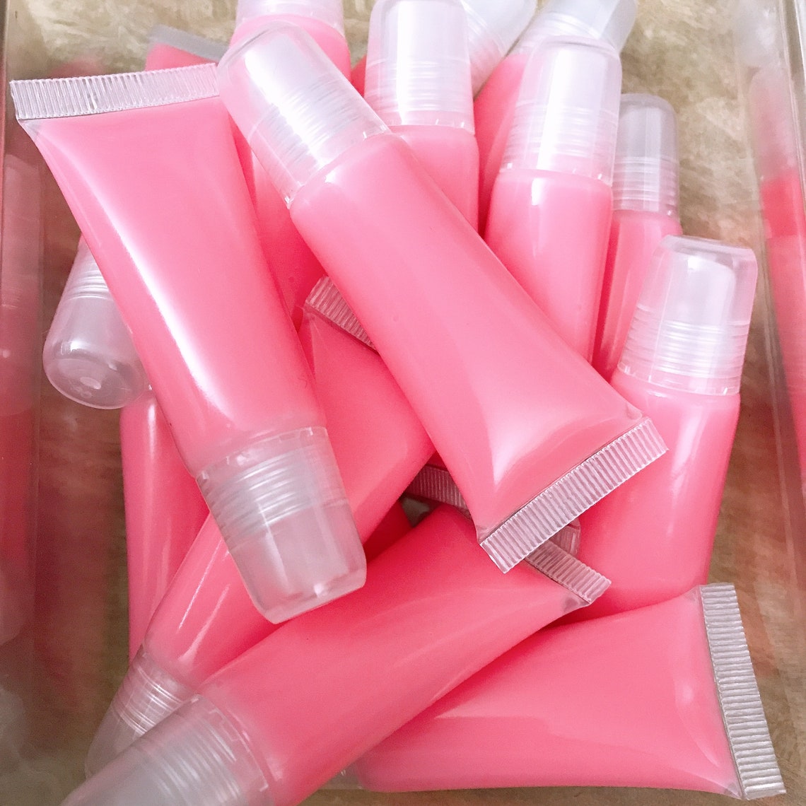 WHOLESALE Barbie Pink Lip Gloss Lip Gloss Pink Vitamin - Etsy