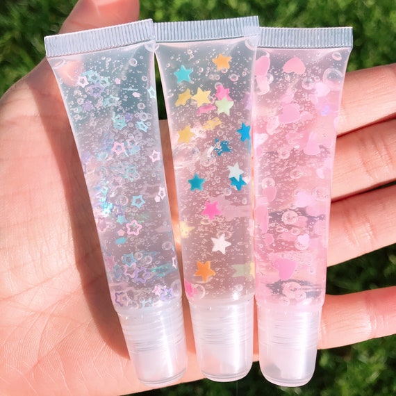Private Label Custom Wholesale Glitter Vendor Make Your Own Natural Clear  Magic Moisturizing Cute Base Lip Gloss