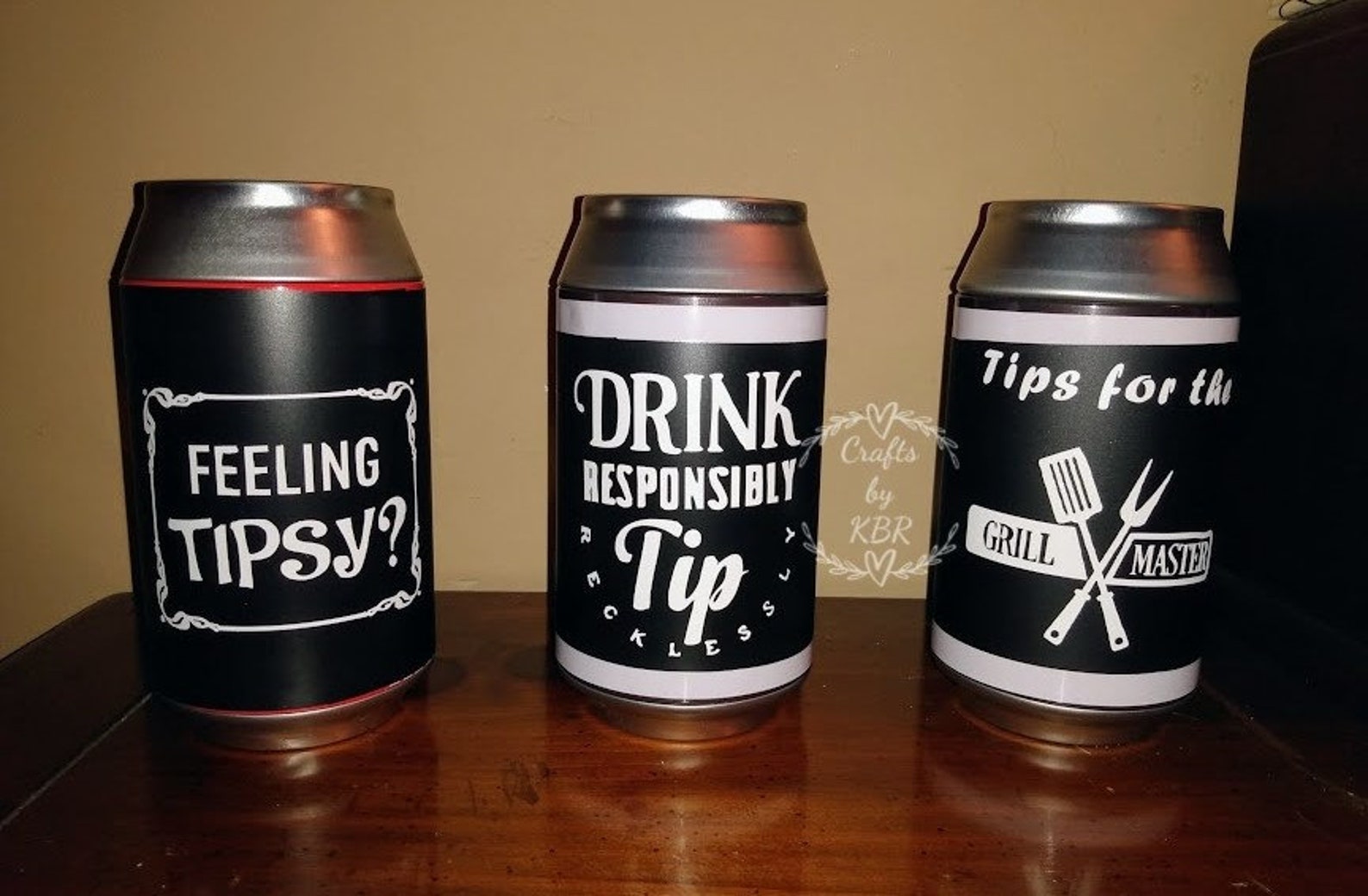 Beer Can Tip Jars Etsy
