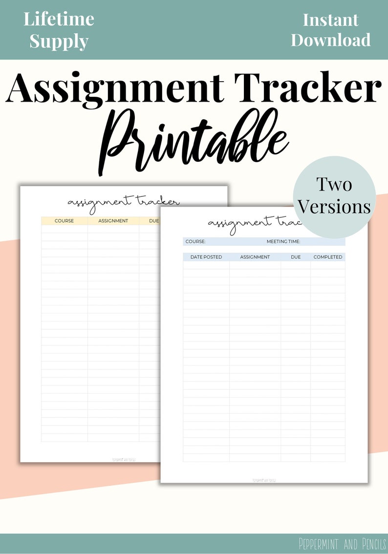 Back to school homework assignments image