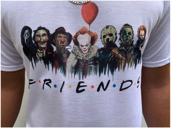 friends freddy krueger shirt