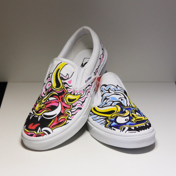 Custom Vans Shoes Etsy