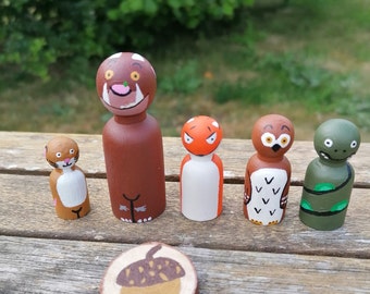 gruffalo peg dolls