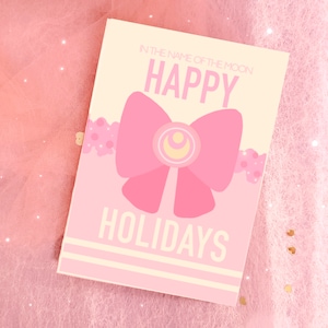 Jolie carte de Noël inspirée (papier cartonné mat)