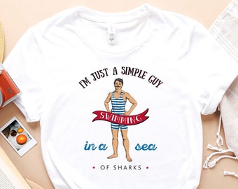 Funny Swimming T-Shirt, Cute Swimmer TShirt, Swim Coach Shirt, Swim Lover Tee, Summer Vibes Outfit, Swim Lover Matching TShirt, Swimming Tee