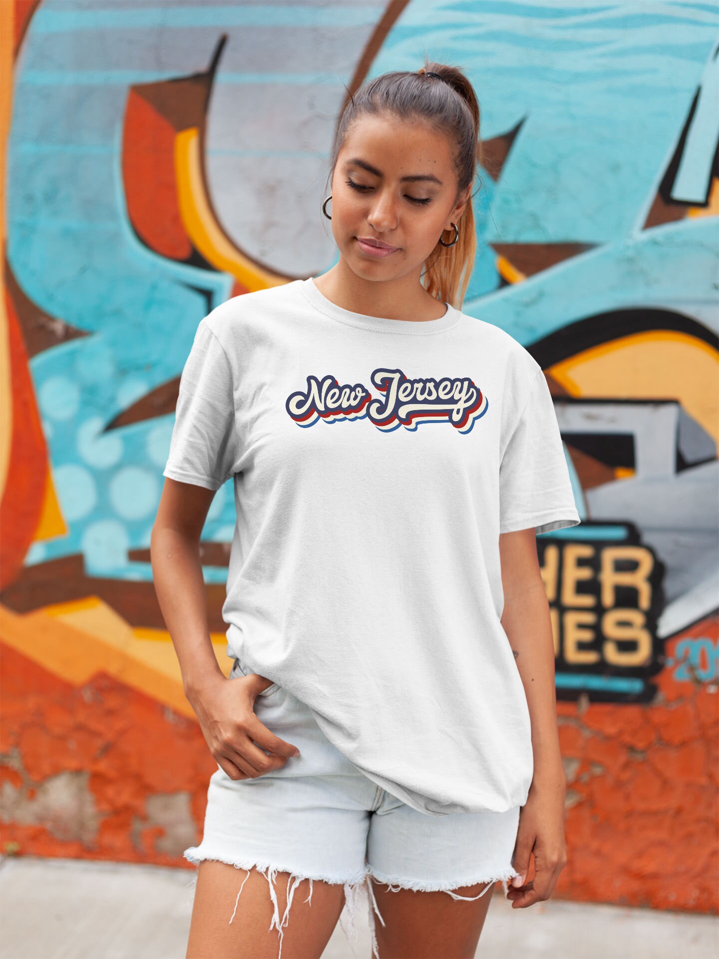 New Jersey Tee New Jersey City Clothing I Love New Jersey Etsy