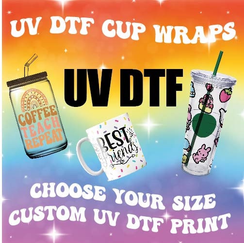 UV DTF Custom Wholesale - 16oz Wrap – Funny Bunny Transfers