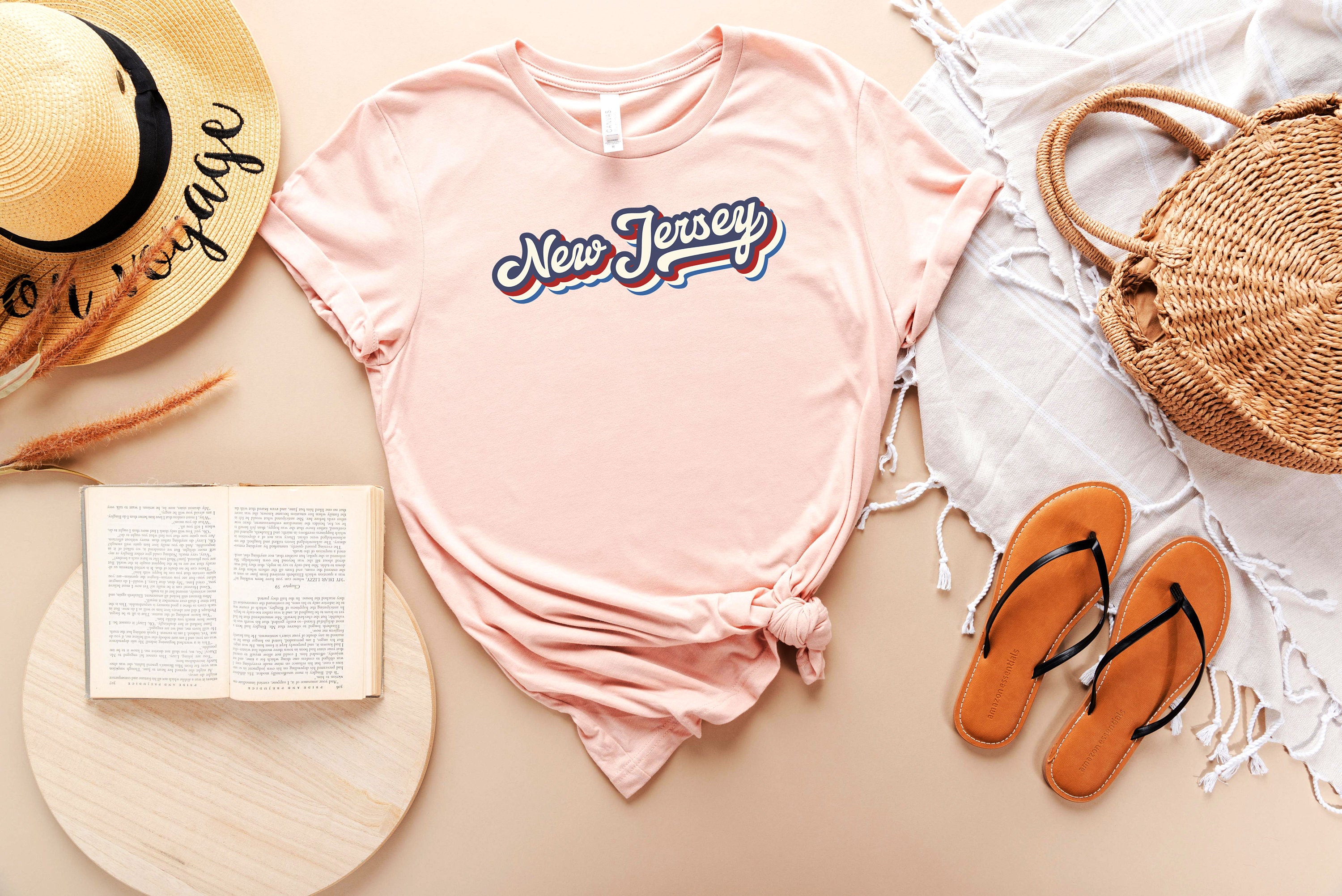 New Jersey Tee New Jersey City Clothing I Love New Jersey Etsy