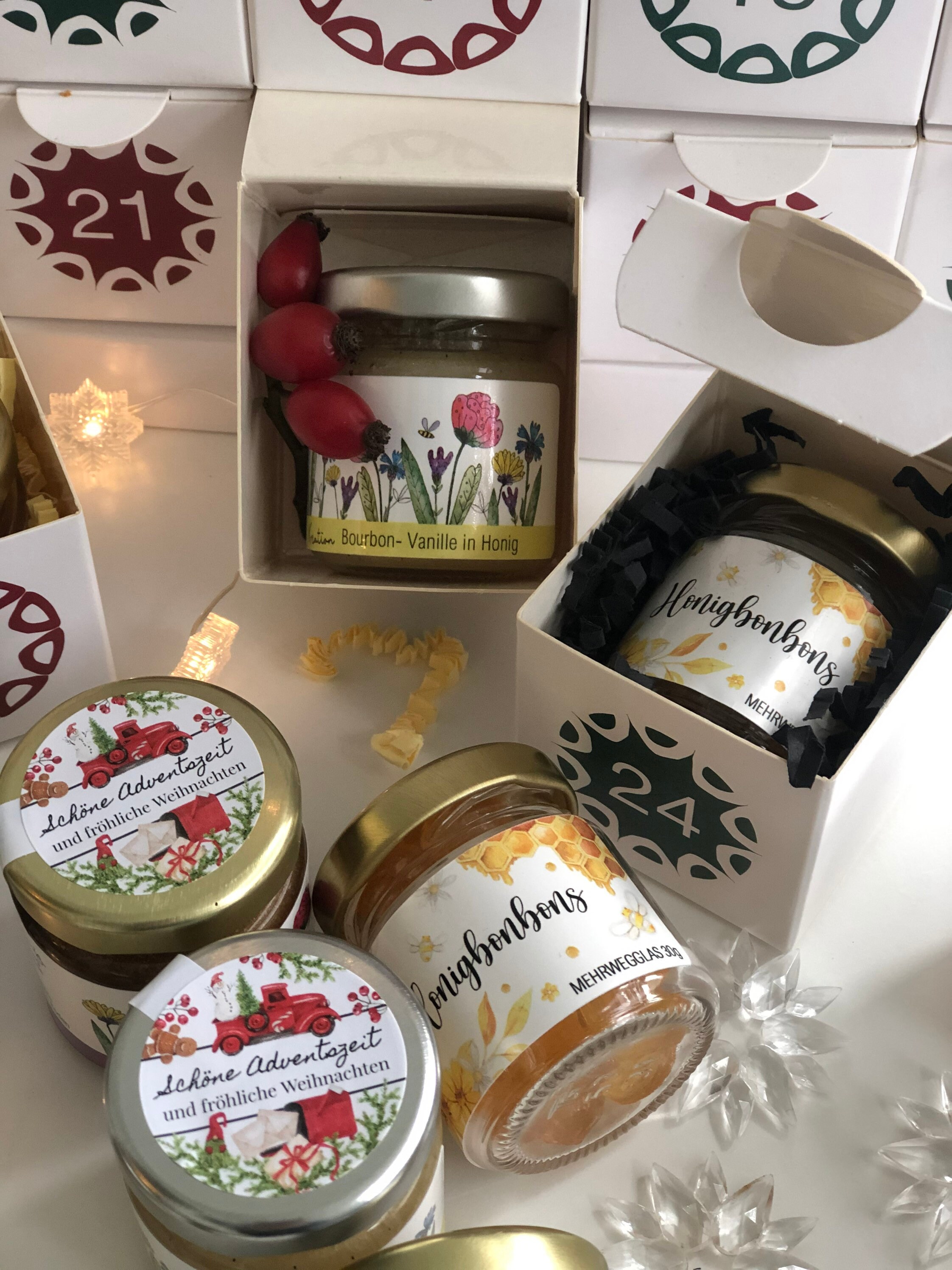 Honigzwerge schöne Adventszeit Mitbringsel zu Weihnachten Etsy.de