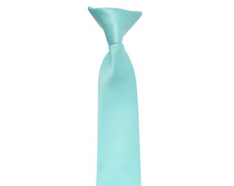 Boy’s Premium Clip-on Necktie for Suit and Tuxedo-Many Colors