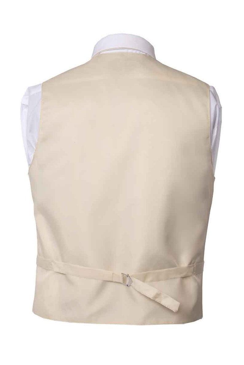 mens ivory vest and tie