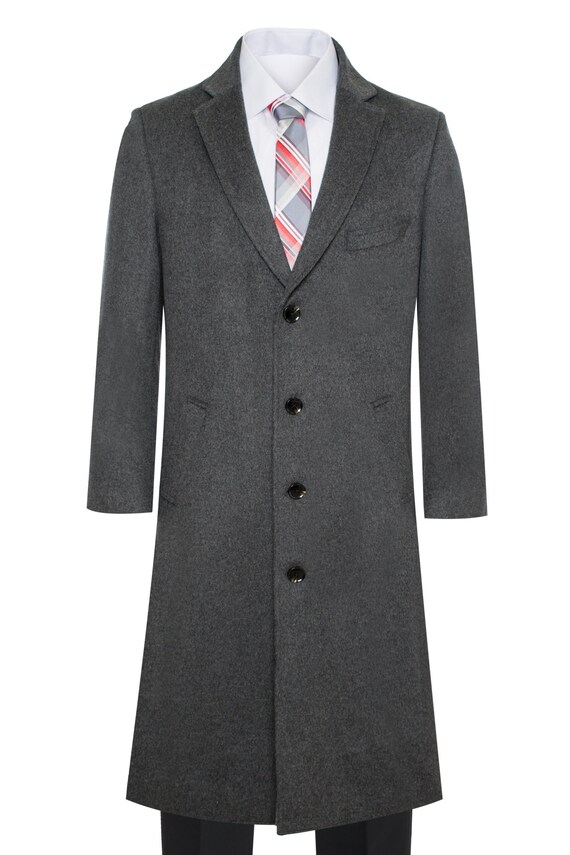 Gray topcoat best sale