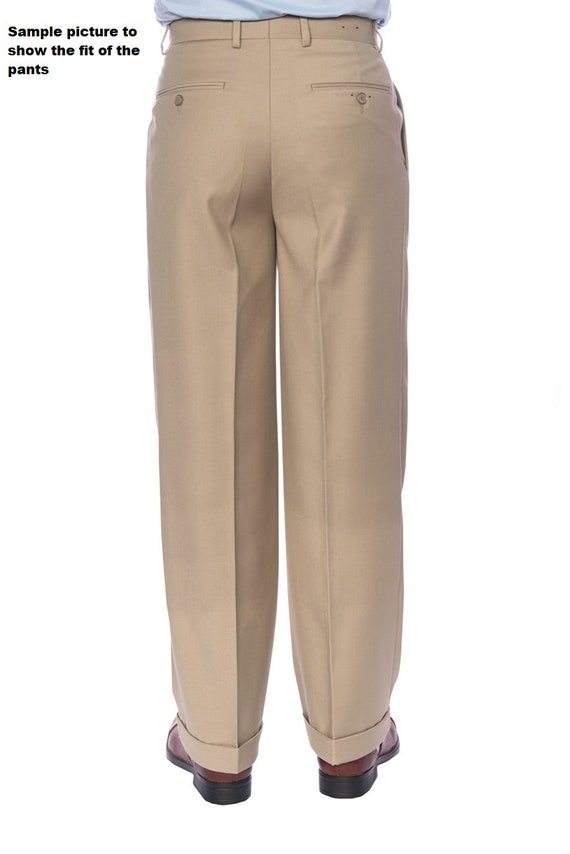 Men's Premium Olive Green Classic Fit 