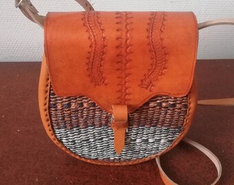 Sisal shoulder bag