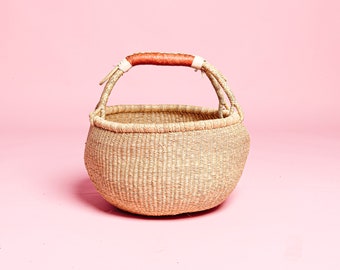 Bolga Round Basket