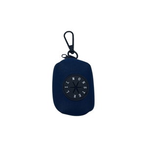 Poop bag holder | Navy | Blue | Neoprene