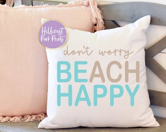 Don&#39;t Worry Be Happy SVG, PNG, DXF, Beach Happy Svg, Summer Svg, Cruise Wear Svg, Beach House Svg, Instant Download