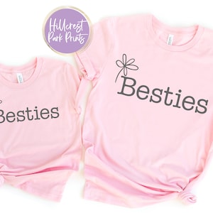 Besties SVG, Mommy And Me SVG, Png, Dxf, Eps, Best Friends Svg, Bestie Svg, Mom And Me Svg, Mom And Daughter Svg, Matching Shirts Svg