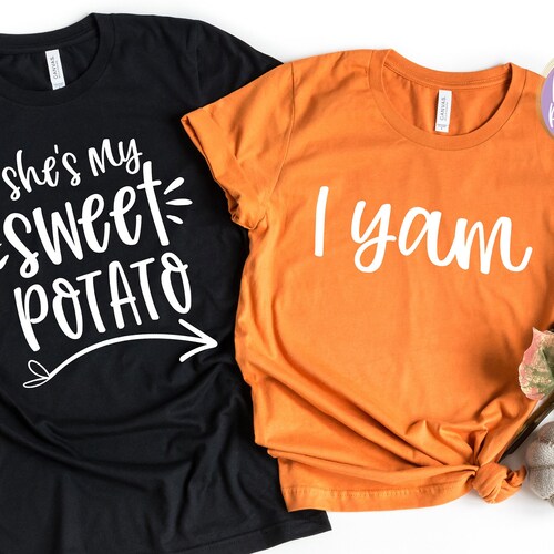 She's My Sweet Potato I Yam SVG He's My Sweet Potato Etsy